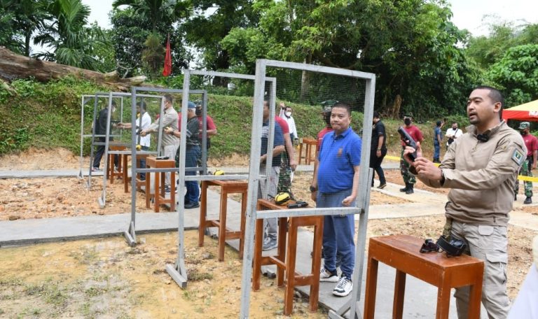 Tingkatkan Silaturahmi,  Lantamal II Gelar Latihan Menembak Bersama Mitra Kerja