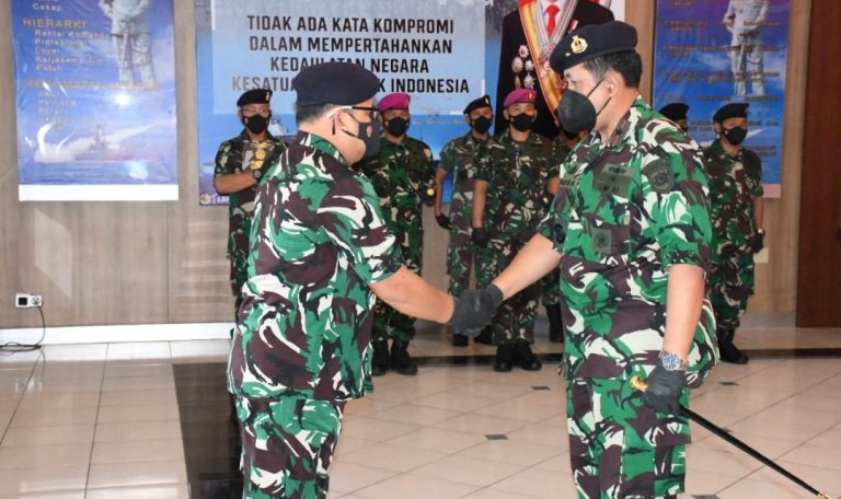 Danlantamal II Padang Kukuhkan Kepala Keuangan Wilayah Lantamal