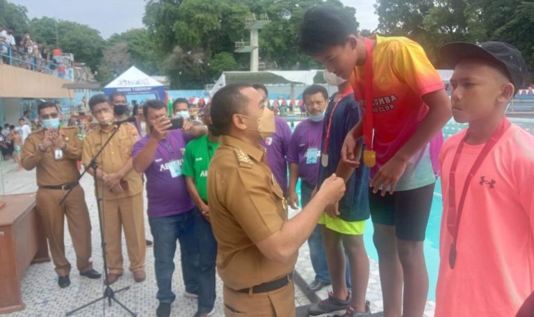 Kejuaraan Renang se Sumatera Sukses, Wagub Apresiasi Klub Lumba Lumba  dan  Intrust 