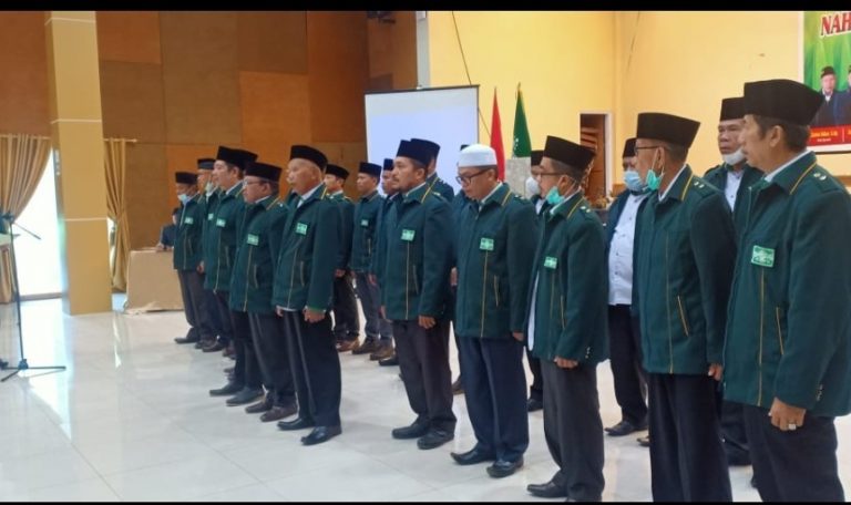 PCNU Bukittinggi Dilantik: Ketua PWNU Sumbar Yakin NU Makin Besar di Sumbar