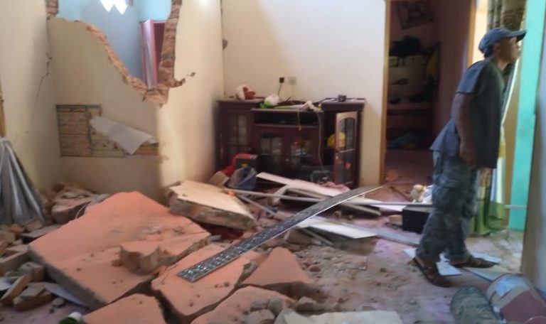 Dampak Gempa Pasbar, Rumah Wartawan Tak Luput dari Kerusakan