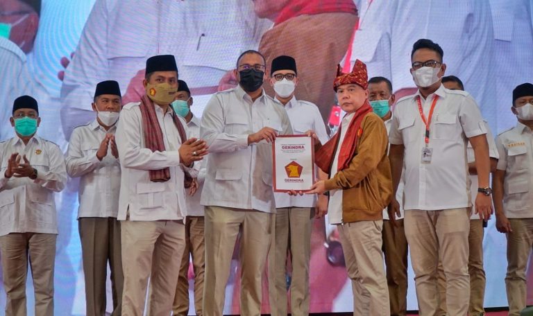 Rekomendasi Rakorda Gerindra Sumbar, Prabowo Presiden dan Andre Rosiade Gubernur