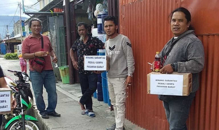 Minang Serantau Wamena Galang Donasi Solidaritas Pasaman dan Pasbar