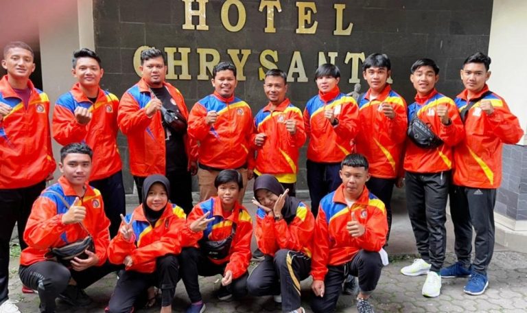 Empat Karateka Persembahkan Medali Emas Buat Sumbar Pada Liga Lemkari I Piala Patriot 2022