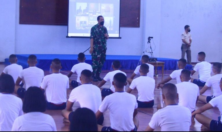Aspers Kasal Tinjau Ratusan Casis Prajurit TNI AL Panda Padang 