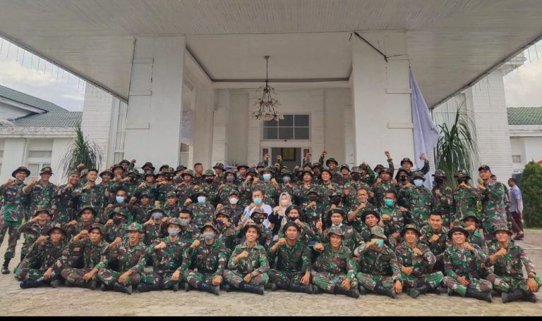 Dandim 0305 Pasaman Tarik 109 Personel Yudha Sakti Kembali ke Kesatuan