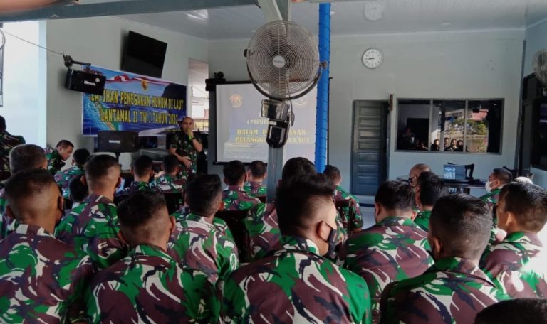 Lantamal II Laksanakan Latihan Penegakan Hukum di Laut TW I Tahun 2022 