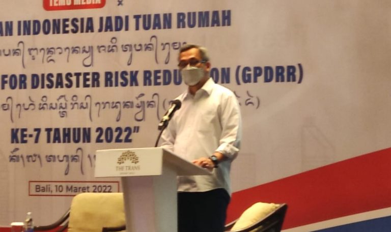 Bakal Dihadiri 193 Negara, GPDRR Momentum Kolaborasi Tangguh Bencana