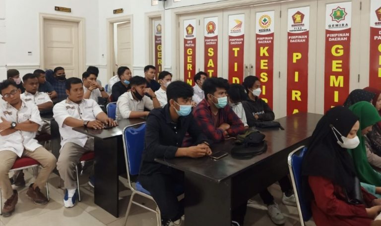 Jelang Musda, Puluhan Pemuda Tergabung dalam TIDAR se-Sumbar Ikuti Pelatihan Kader