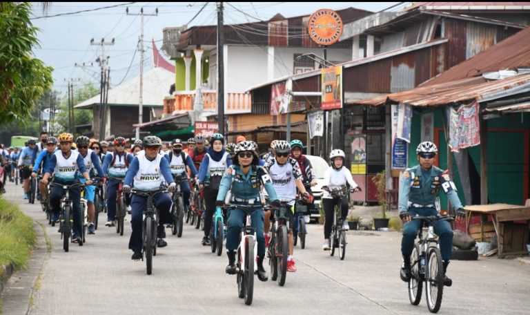 Gowes Bareng Sebagai Sarana Tingkatkan Sinergi Unsur Maritim dan Mitra 