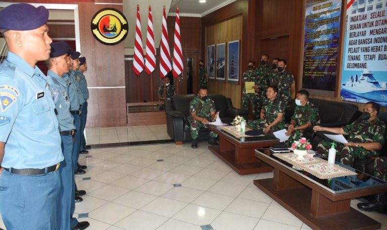 Kopda Awaludin Didapuk jadi Tamtama Teladan Lantamal II Padang 