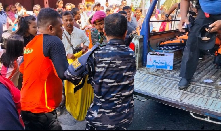 Tim SAR Lantamal II Ikut Pencarian dan Penyelamatan Korban Laka Lantas Sungai Baremas