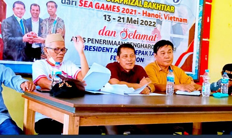 Mendaftar jadi Calon Ketua KONI, Syafrizal Bakhtiar : Bertekad Perbaiki Prestasi Olahraga Sumbar