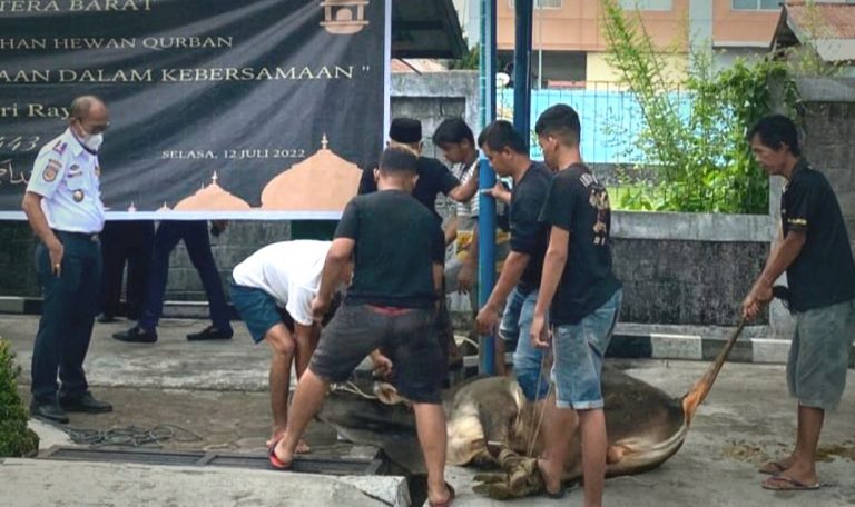 Jaga Semangat Silaturrahmi, Dishub Sumbar Selenggarakan Kurban 1443 H