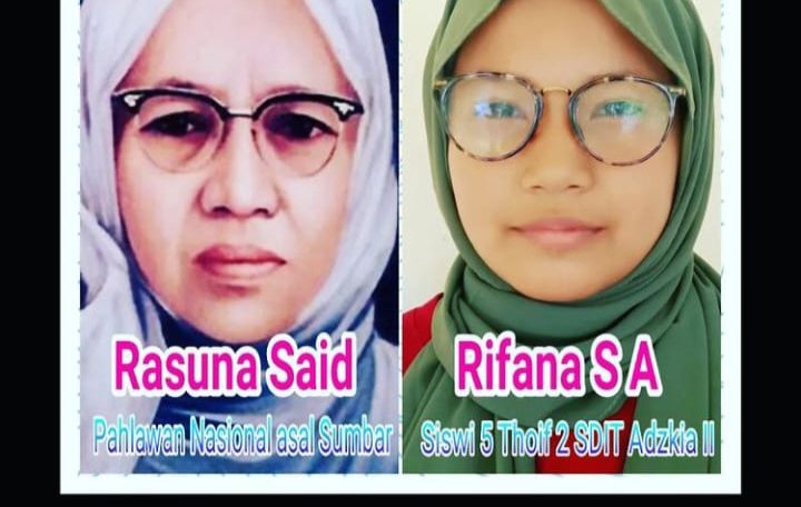 Di-like Gubernur dan Sejumlah Tokoh, Rifana Juara Mirip Pahlawan Nasional