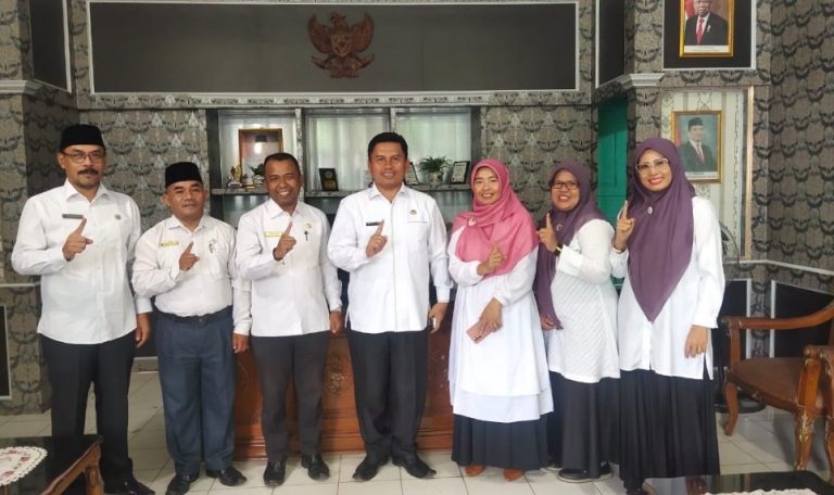 Monev ANBK di MTsN 1 Padang, Edy Oktafiandi Minta Genjot Frekuensi Kemampuan Literasi Siswa