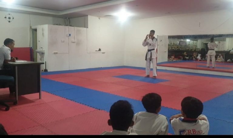 Seleksi Cabang Taekwondo Jelang Festival Olahraga Pendidikan Berjalan Ketat 