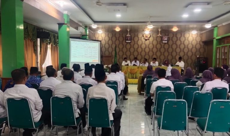 Wujudkan Kinerja Terbaik, Kemenag Padang Gelar Rapat Evaluasi