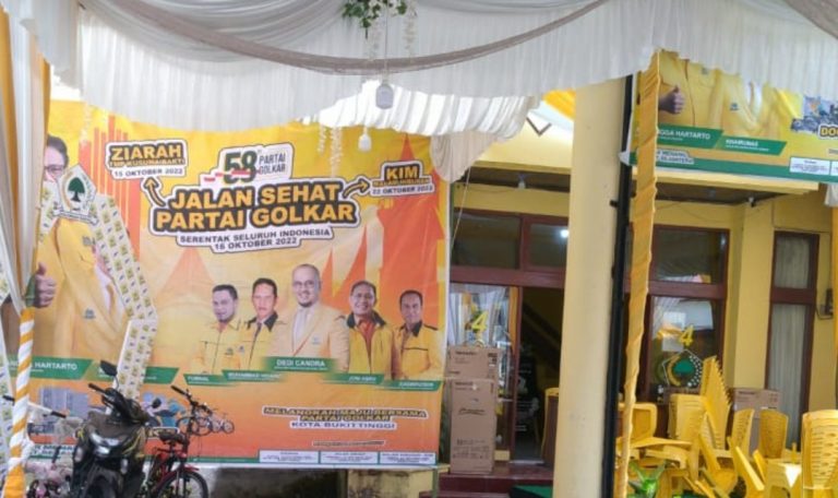 Meriahkan HUT ke 58, Golkar Sumbar Siapkan Panggung Hiburan Rakyat