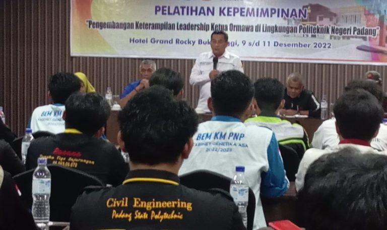 Direktur PNP Surfa Yondri Inginkan Ormawa Suport Kerjasama Internasional
