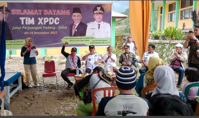 Rombongan Ekspedisi Padang – Solok Disambut Wabup Solok Jon Firman Pandu
