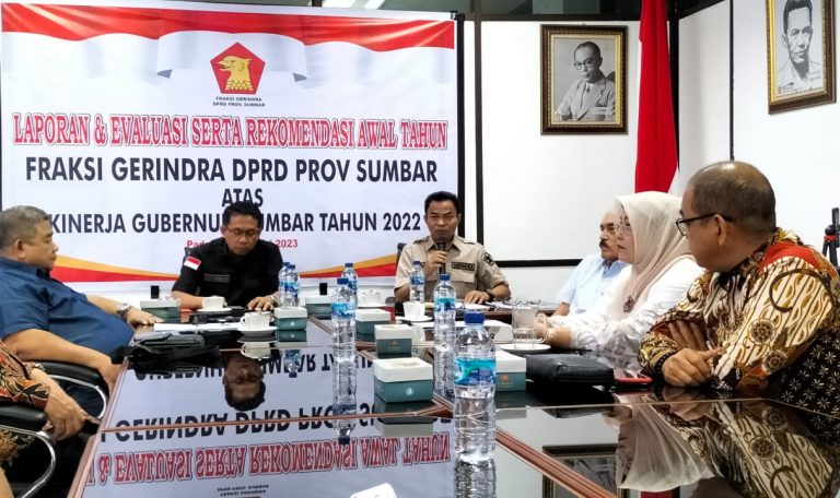 Buntut Wacana Pembangunan Hotel, Fraksi Gerindra Desak Gubernur beri Sanksi Kadis BMCKTR Sumbar