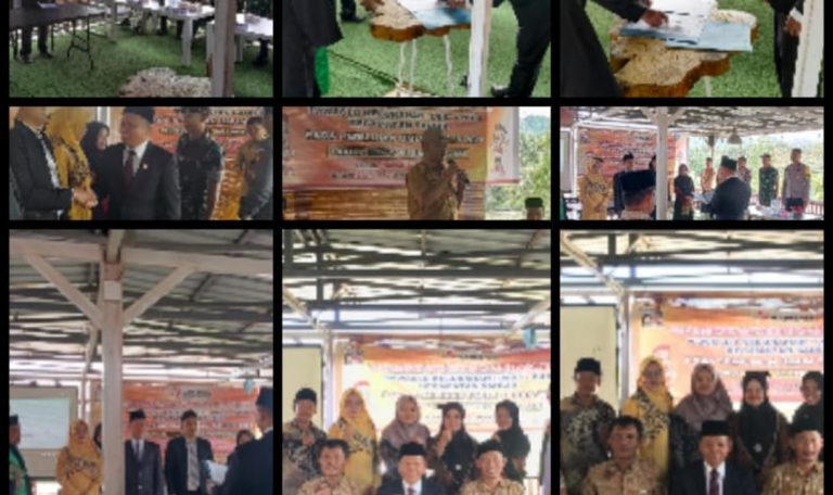 Lantik Empat PKD, Ketua Panwascam Sangir Ingatkan Bekerja Profesional dan Berintegritas