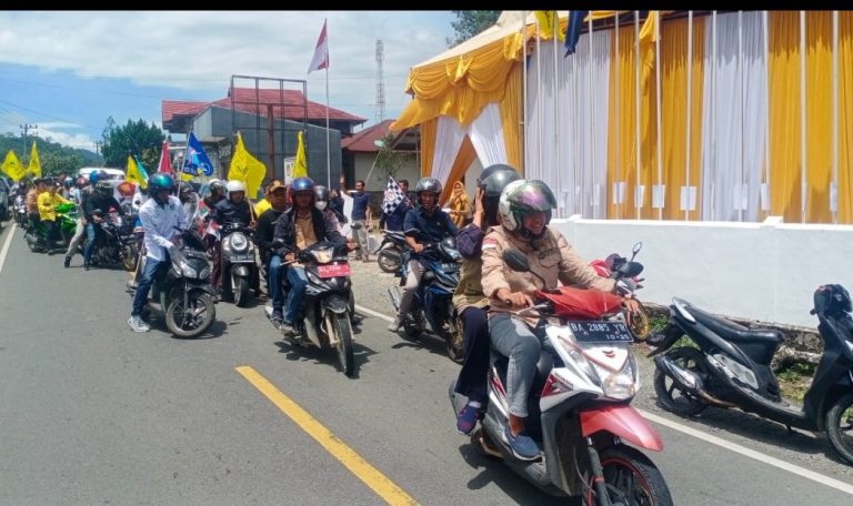 KPU Solsel Gelar Kirab Pemilu 2024, Setahun Menuju Hari Pemungutan Suara