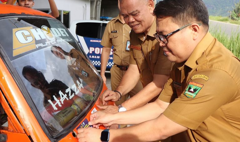 Kendaraan Plat Non BA juga Disasar, Puluhan Kendaraan Terjaring Razia Penunggak Pajak