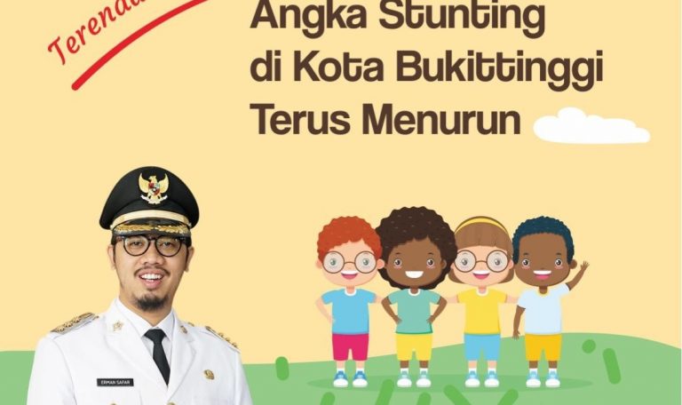 Turun, Angka Stunting Bukittinggi Terendah Kedua di Sumbar