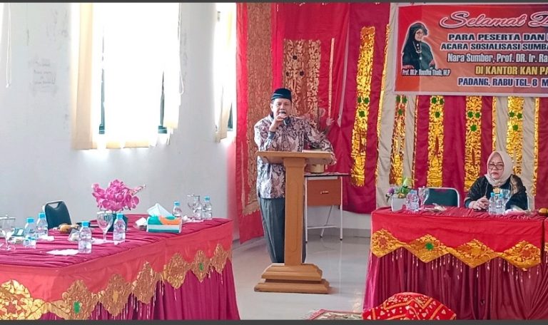 Bundo Kanduang Sako Pauh IX Gelar Sosialisasi Sumbang Duo Baleh, dengan Narasumber Puti Raudha Thaib 
