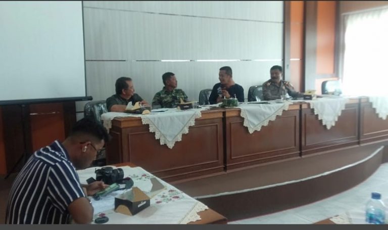 Antisipasi Gangguan Kamtibmas, Camat Guguk Panjang Gelar Rakor dengan Instansi Terkait