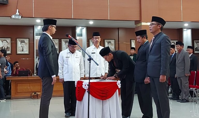 Sedikitnya 38 Pejabat di Lingkup Pemko Bukittinggi Dilantik