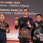 Sukses Tabungan Utsman, Wako dan BPRS Jam Gadang Kembali Borong Penghargaan Top Nasional