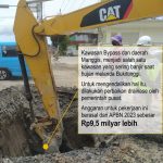 Pengendalian Banjir di  Kawasan Bypass Dilakukan dengan Perbaikan Drainase