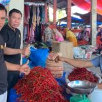 Bakal Cabup Pessel Bakri Maulana Sapa Pedagang Pasar Taluak Batangkapas 