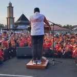 Disambut Ribuan Pendukungnya di Padang, Anies Baswedan Janji Tegakan Keadilan