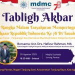 MDMC Sumbar Gelar Tabligh Akbar di Tanah Bencana