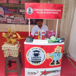 Produk Kreatif Narapidana Lapas di Pedati Xlll Sambut HJK Bukittinggi ke-239