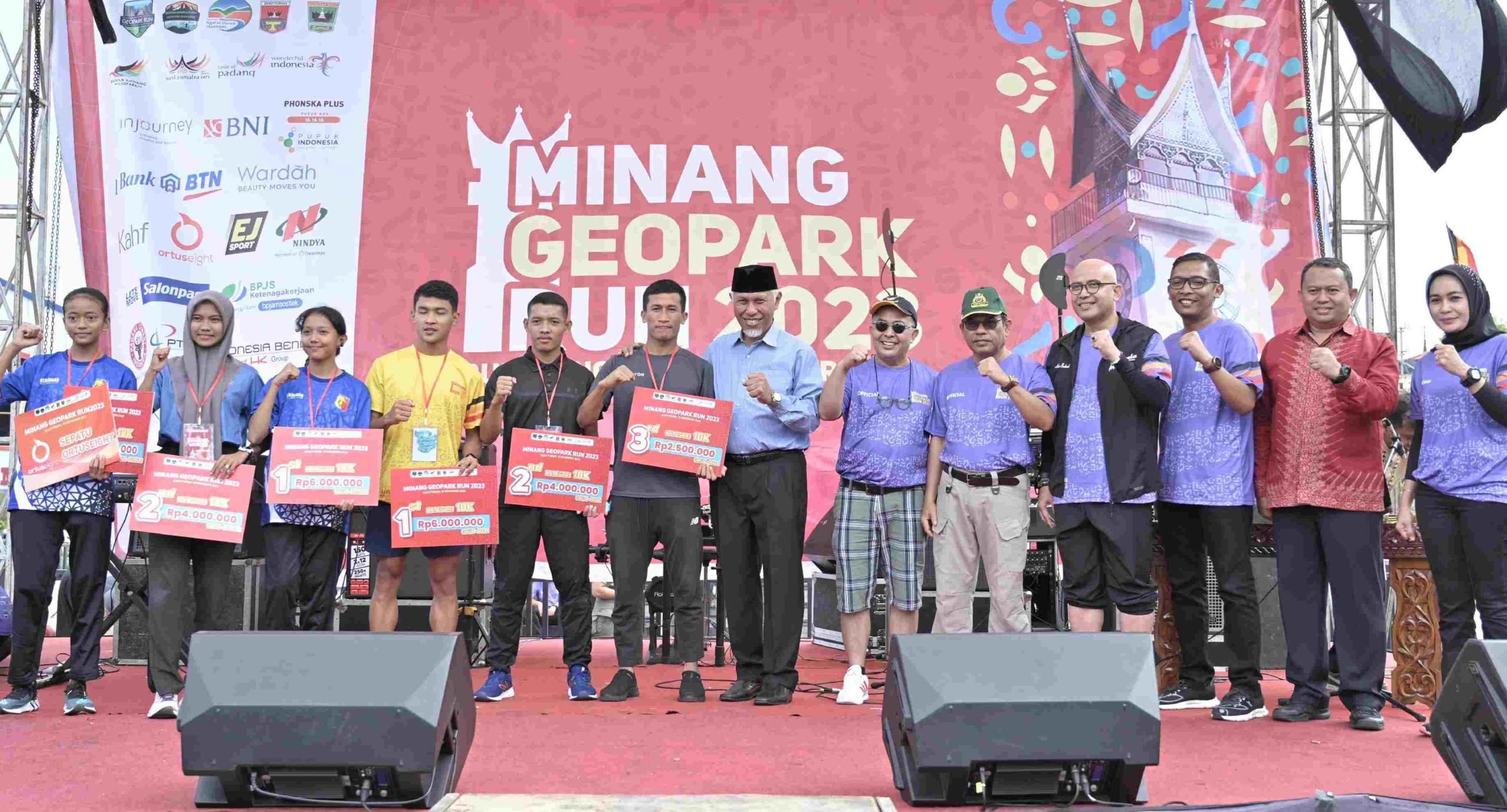 Minang Geopark Run 2023 Resmi Dilepas Gubernur Sumbar, Dorong Kunjungan Wisatawan