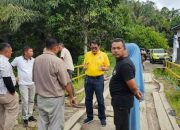 Awal 2024, Zulkenedi Said Tinjau Lokasi Pembangunan Penguatan Tebing Sungai