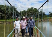 Kehadiran Pembangunan Penguatan Tebing Sungai Disambut Antusias Warga Nagari Lingkung Aur Barat