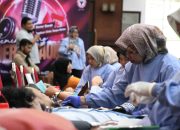 Gaet 102 Pendonor Pemula, Semen Padang Sumbangkan 442 Kantong Darah ke PMI