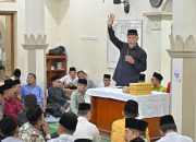 Safari Ramadhan di Masjid Raya Lubuk Pandan, Gubernur Mahyeldi Ingatkan Pemuda akan Bahaya Narkoba