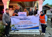 BRI BO Bukittinggi Salurkan Bantuan Bencana untuk Korban Banjir Lahar Dingin Gunung Marapi di Agam