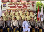 Anggota Diklat Latsar Satpam PT WJP Angkatan 80 Bergerilya Ikuti Pelatihan Selama Sepekan