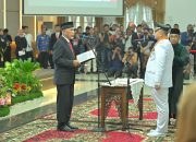 Andree Algamar Dilantik Sebagai Penjabat Walikota Padang