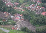 BNPB Lakukan Survei Aerial Lanjutan Observasi Titik Galodo di Sumbar