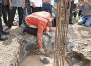 Gubernur Mahyeldi Meletakkan Batu Pertama Pembangunan Masjid Raya Jihad Koto Hilalang