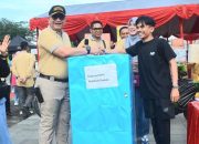 Hari Puncak Peringatan Harkop ke 77, Diramaikam Senam Massal Door Prize